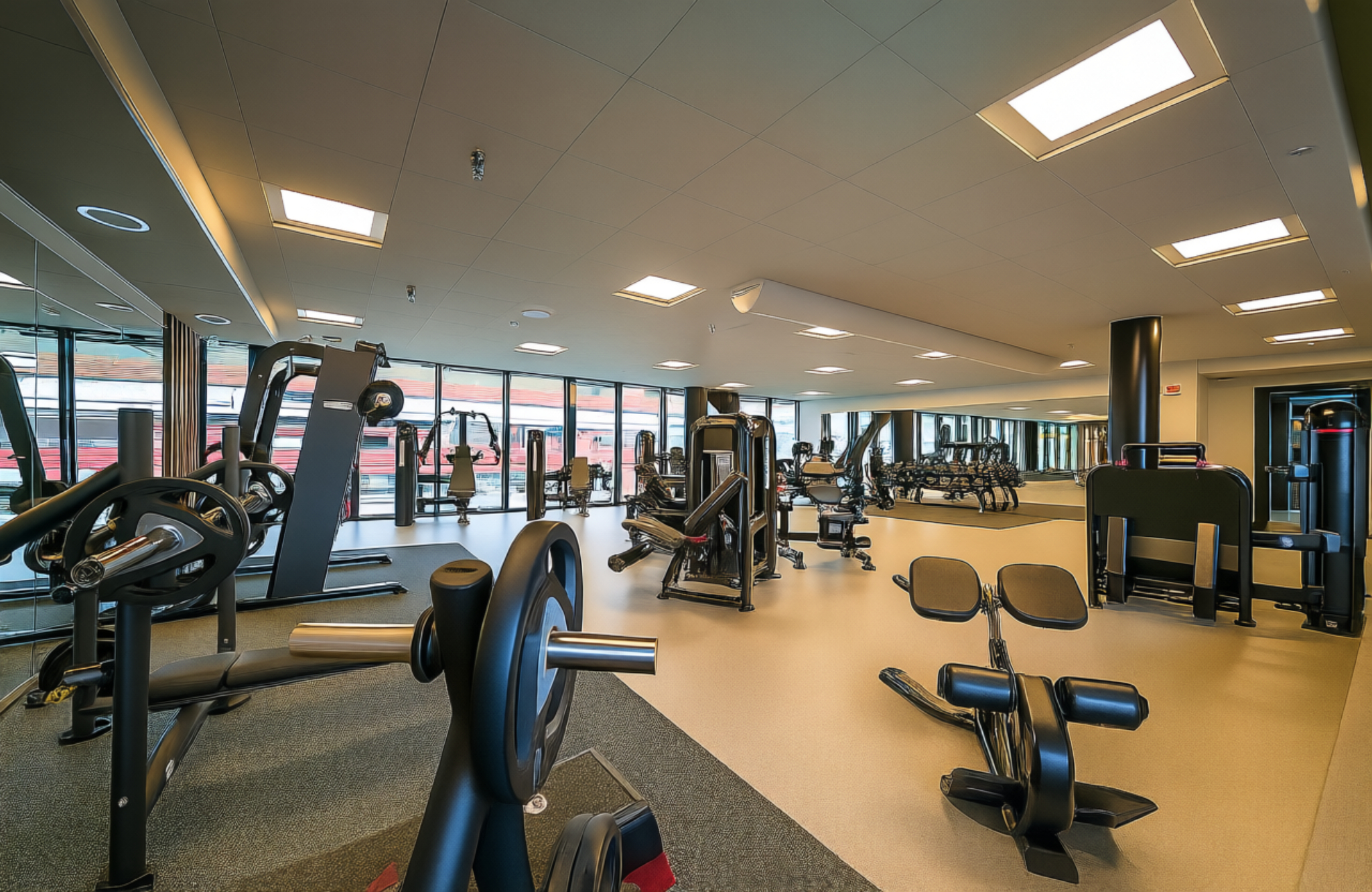 Fitness gym access at a small fee. Requires a reservation and of course some cost too. Indicate if you need the gym and we will make it available.