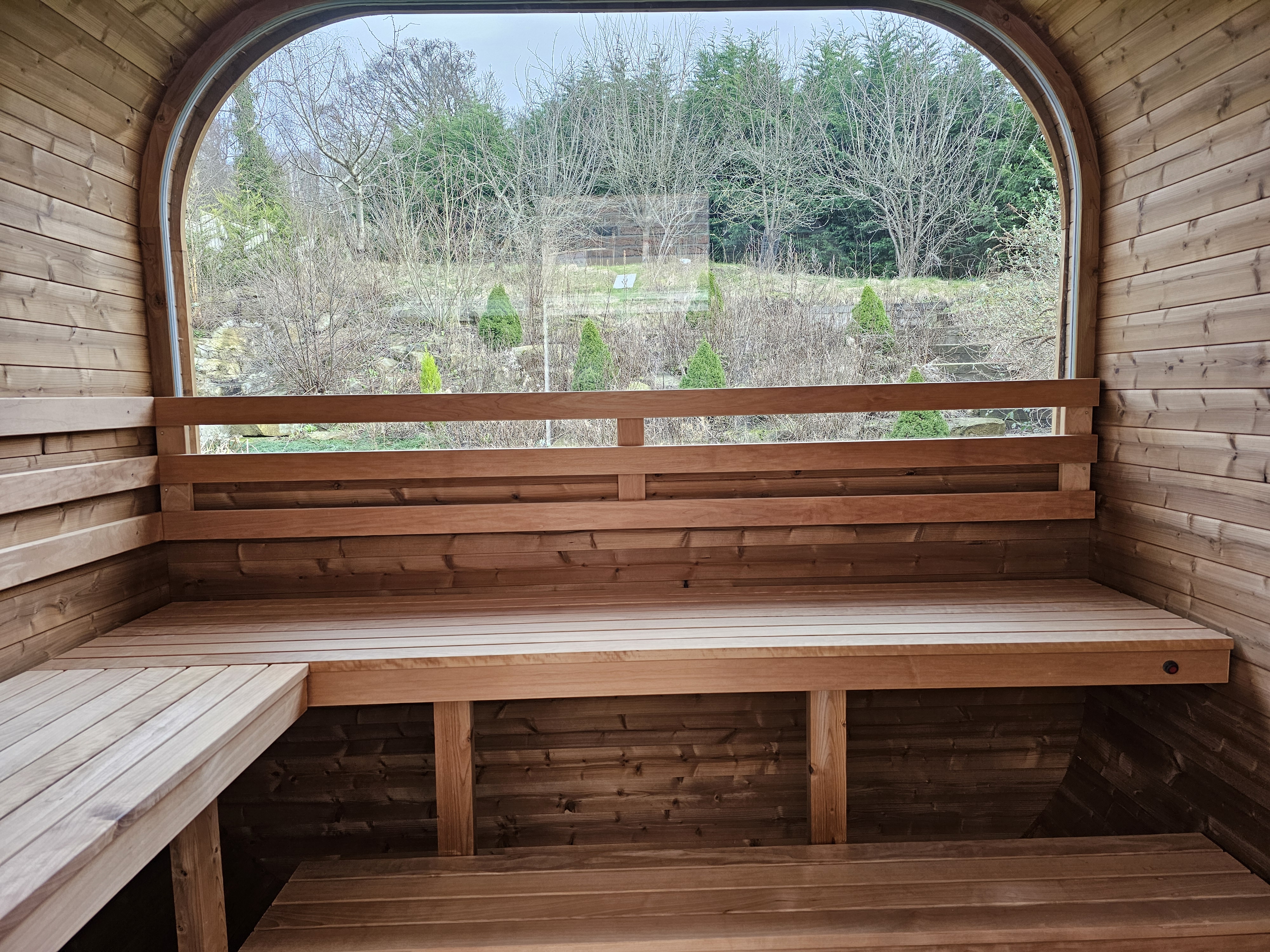 Inside your sauna